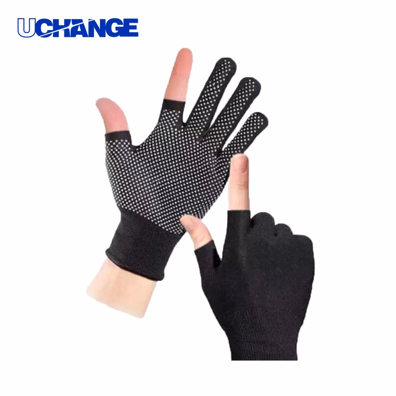 Touchscreen Utility Glove with Grip Dots for Work Use