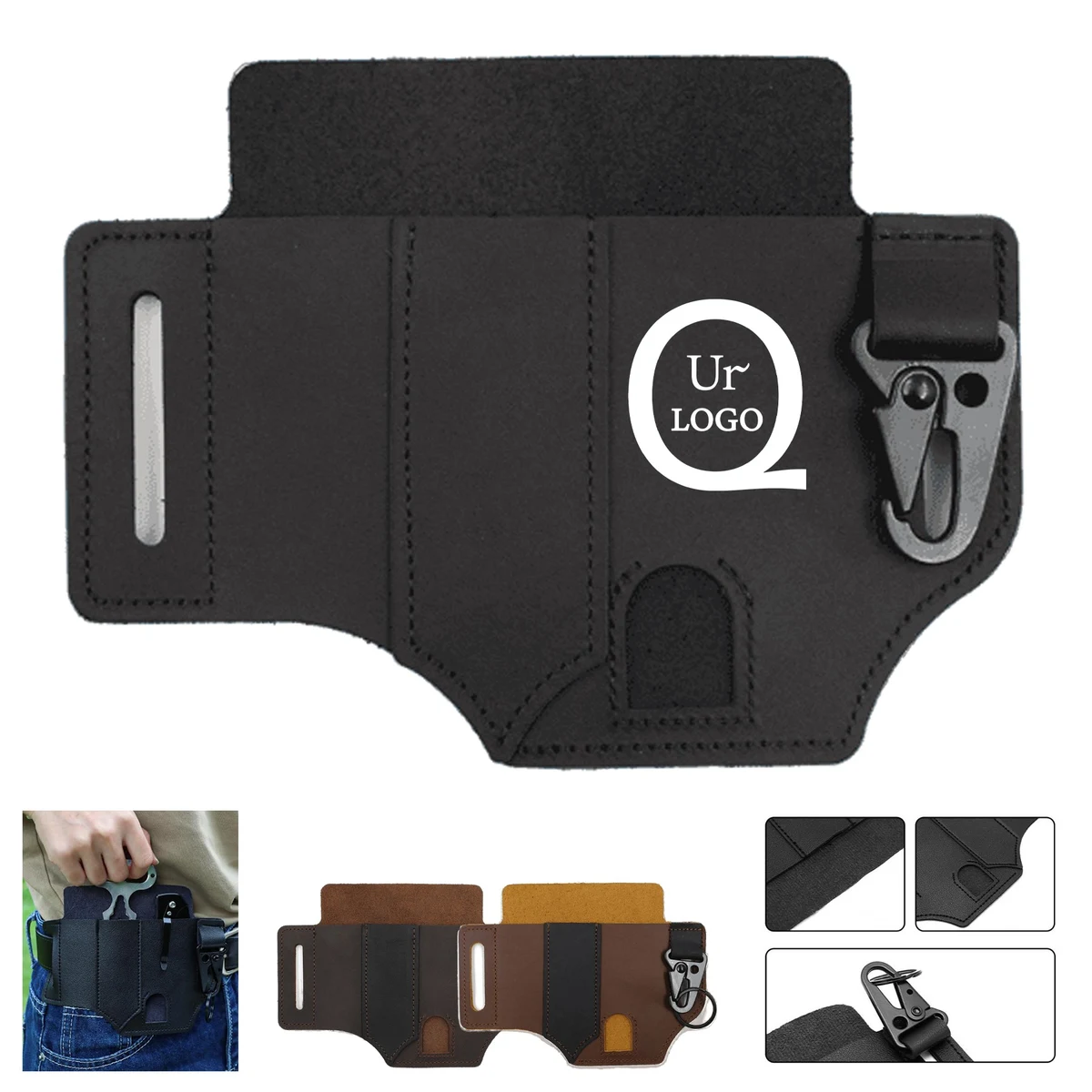 Edc Leather Belt Pouch 1