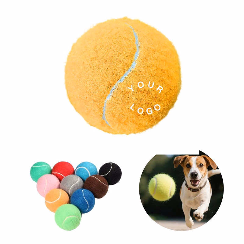 Pet Safe Rubber Tennis Ball for Active Dogs