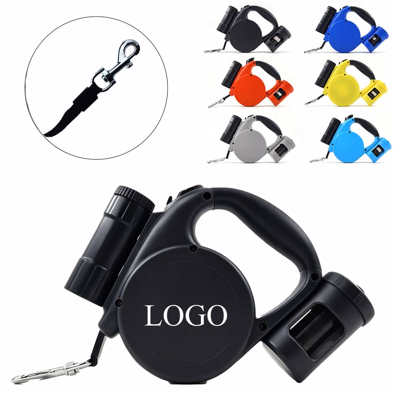 Portable Automatic Retractable Nylon Dog Walking Leash
