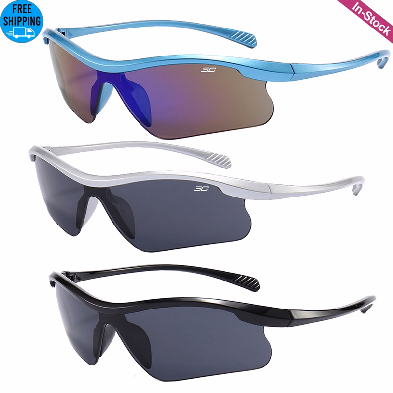 Half Frame Sports Sunglasses