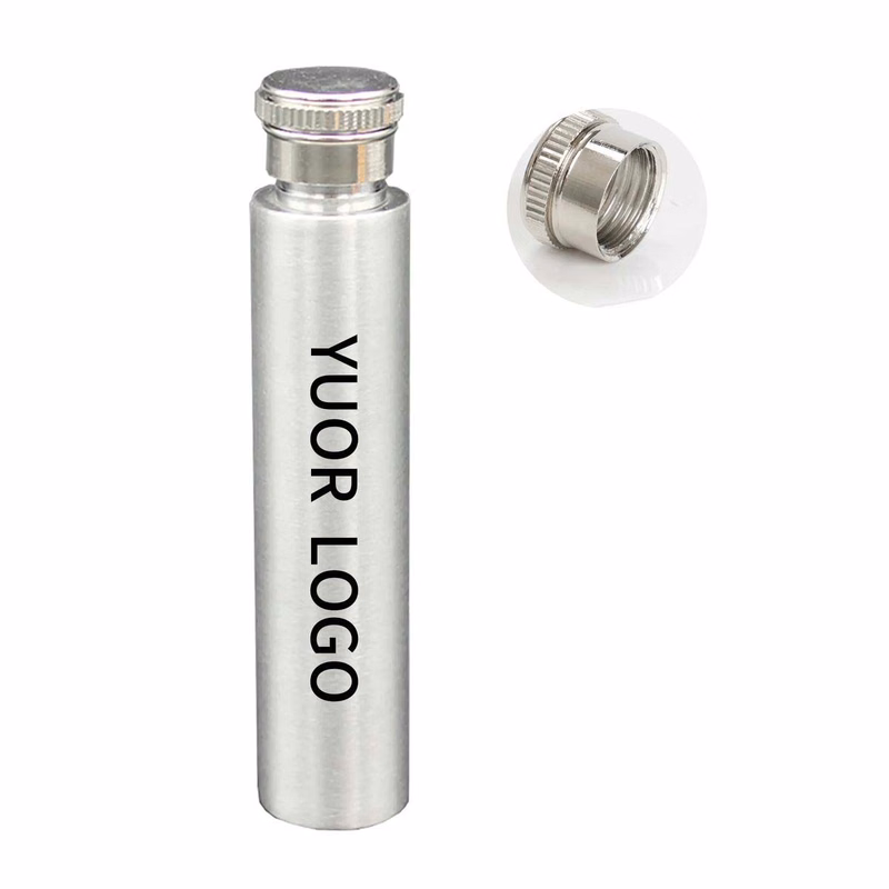 Durable Stainless Steel Mini Flask for Hiking