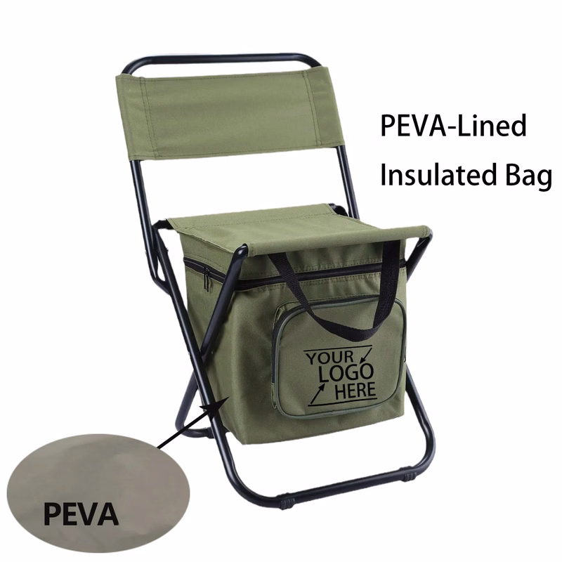 Outdoor Insulated Folding Chair with Backrest