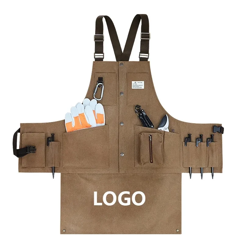 Heavy Duty Canvas Electrician Apron 1