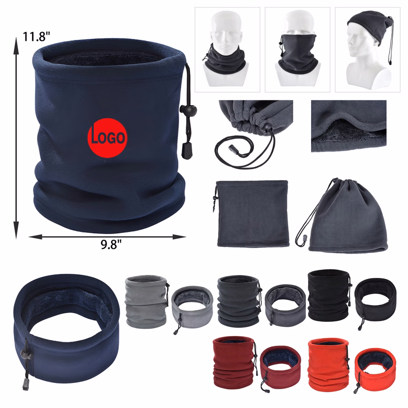 MOQ 50 PCS Warm Multifunctional Fleece Neck Gaiters