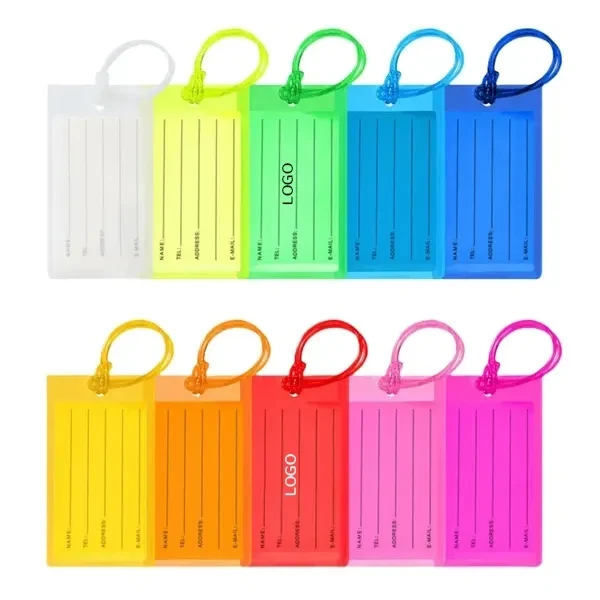 Flexible PVC Luggage Tag 1