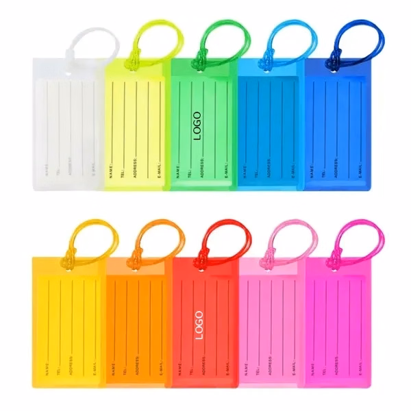 Flexible PVC Luggage Tag