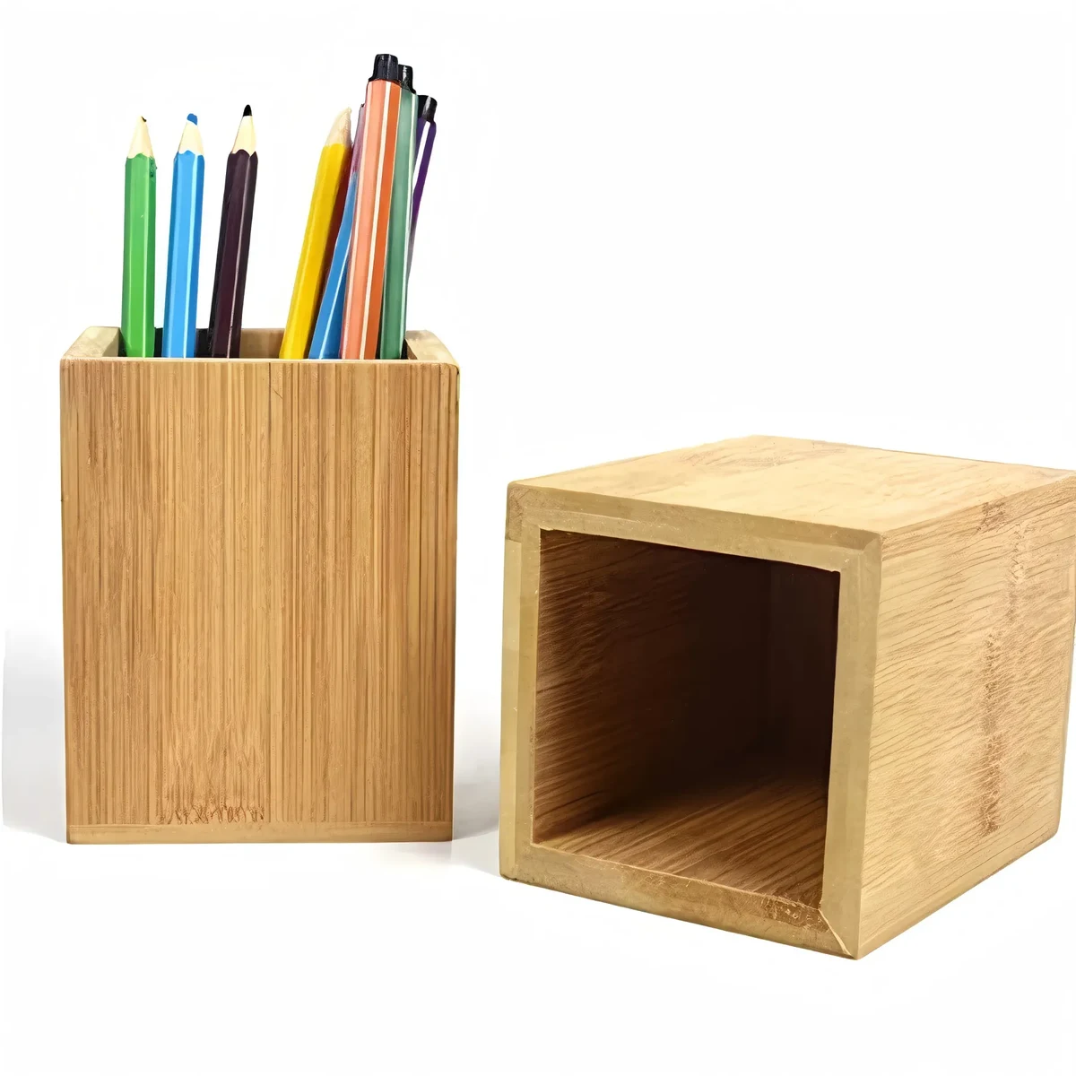 Bamboo Pen Holder 1