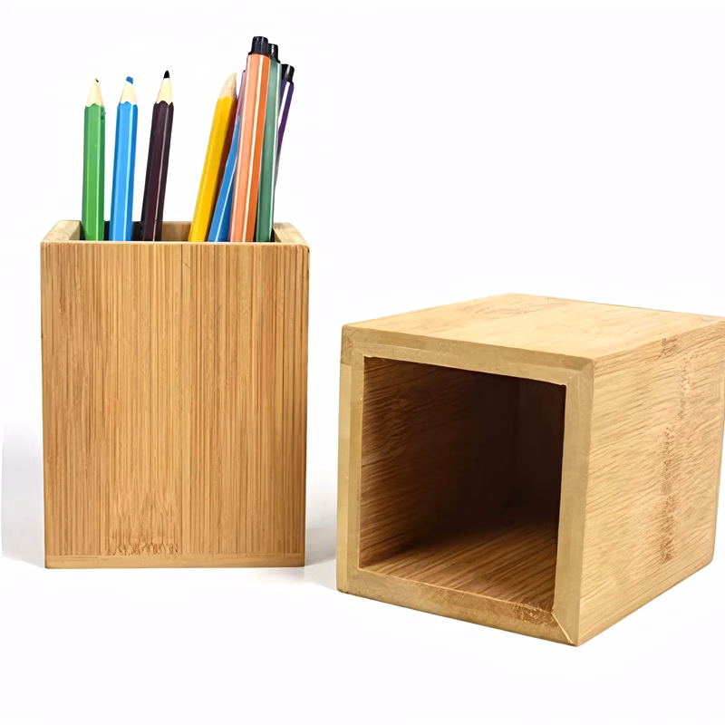 Bamboo Pen Holder