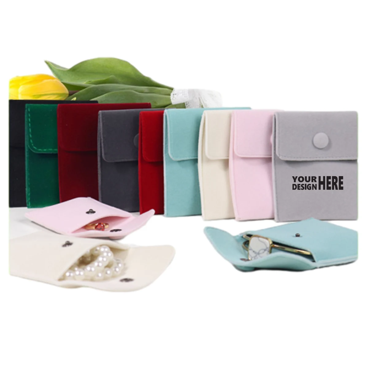 Button Luxury Small Jewelry Gift Bag 1