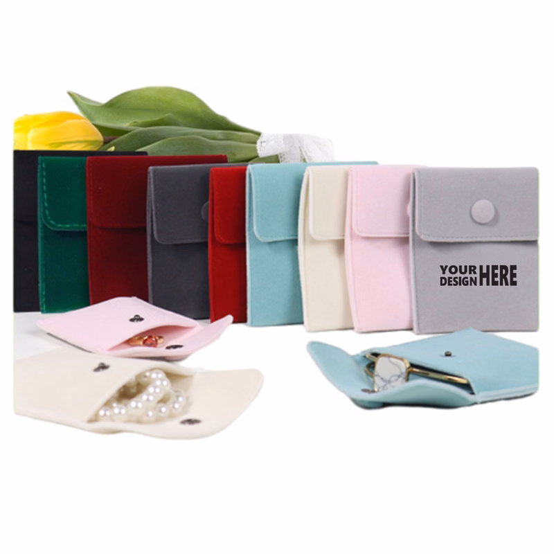 Button Luxury Small Jewelry Gift Bag