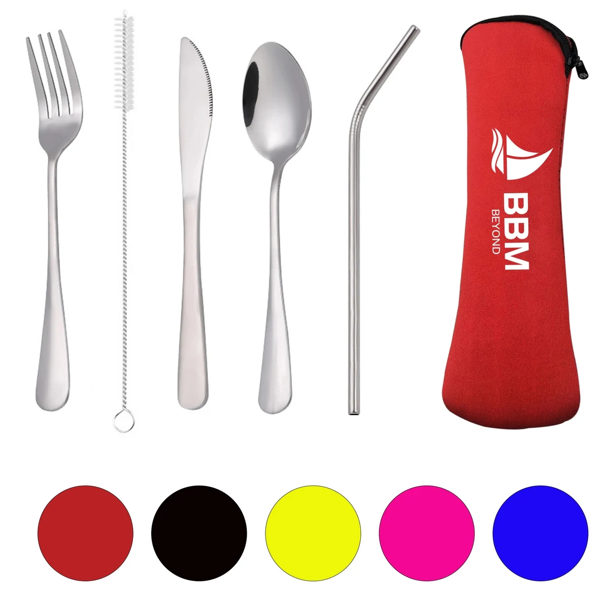Stainless Steel Utensils Set With Case 1