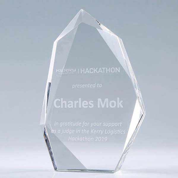 Faceted Crystal Peak Award