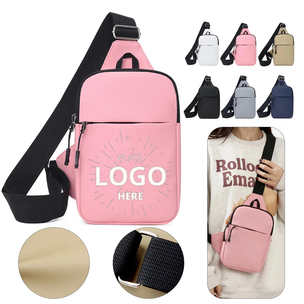 Lightweight Casual Crossbody Bag 1