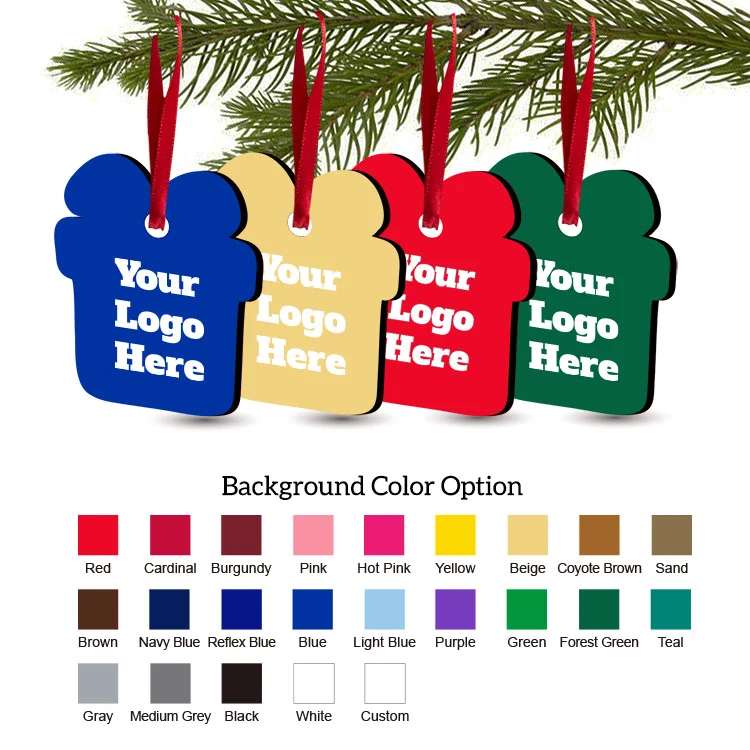 Free Shipping Solid Color Christmas Ornament - Gifts 1