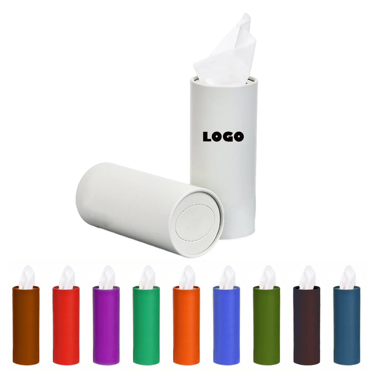 Cylinder Canister Tissue For Car 1