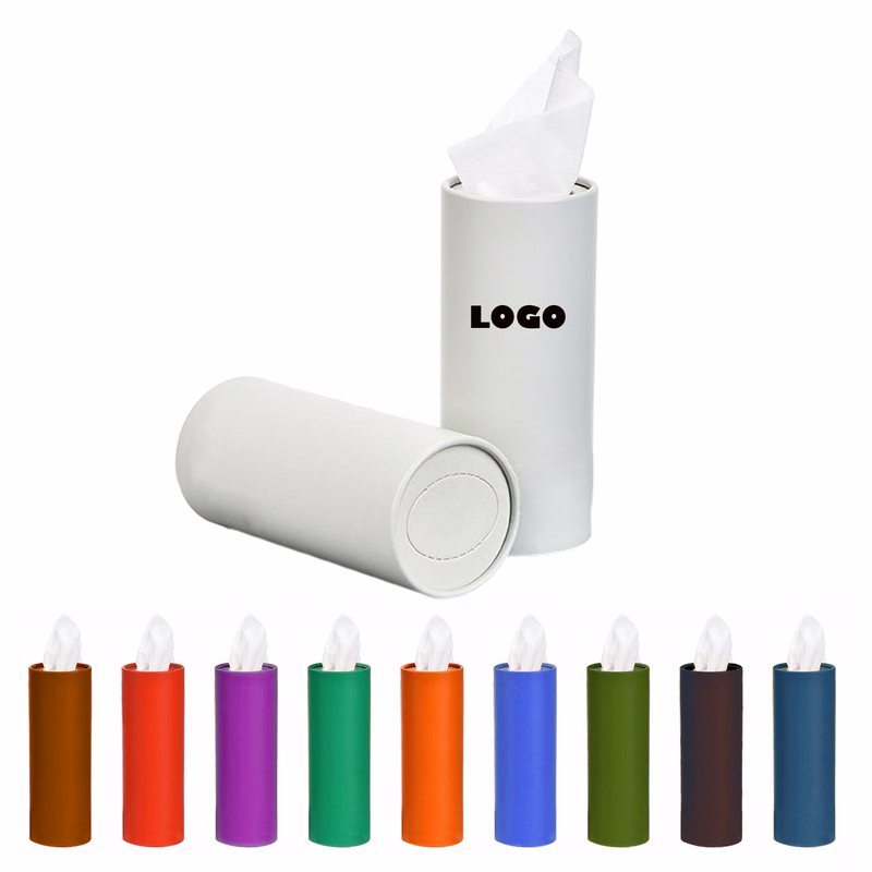 Cylinder Canister Tissue For Car