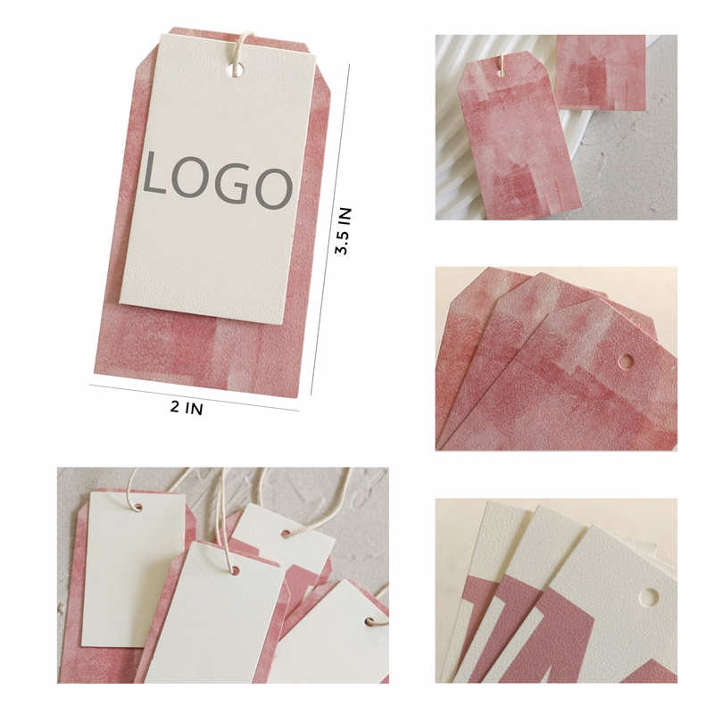 Clothing Tag Of Thick Coated Paper