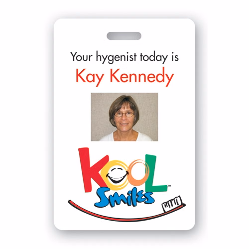IdentityPro USA Made Photo ID Badge w/ Tag Slot (2"x3") Rectangle