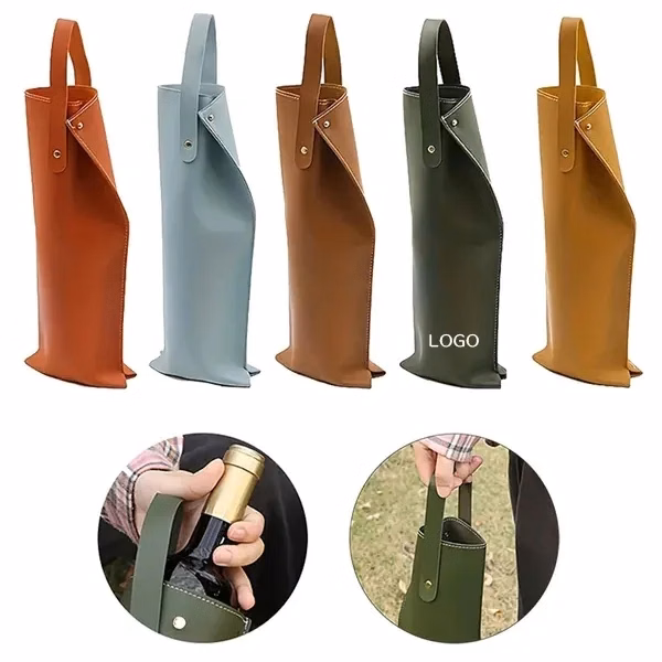 Leather Wine Bottle Carrier