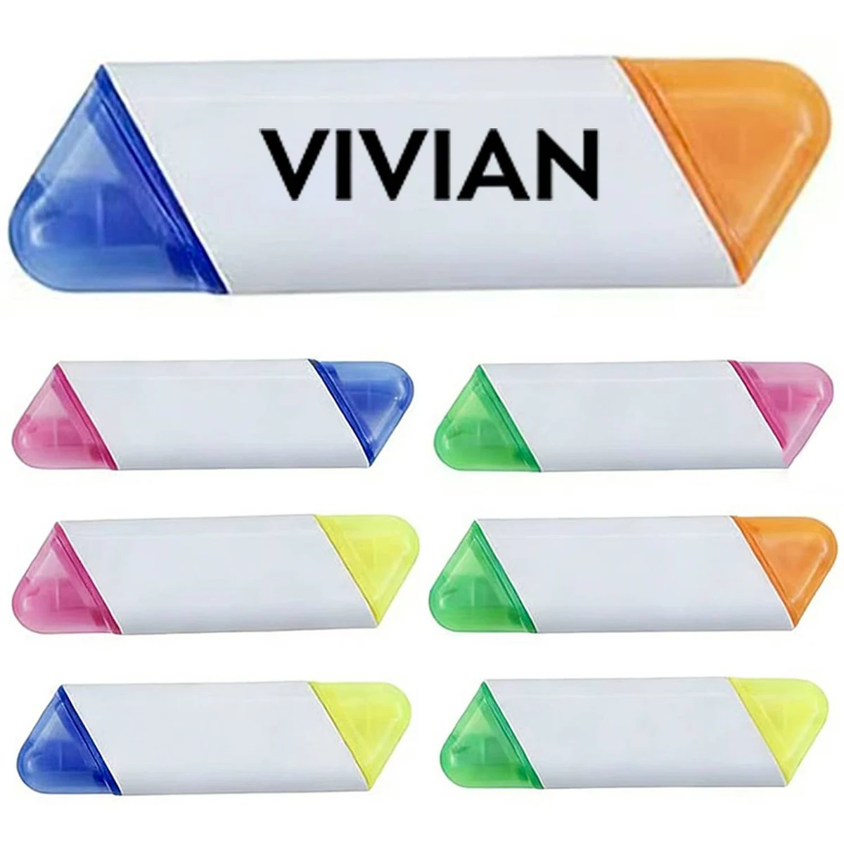 Dual-Tip Highlighter Marker Pen 1