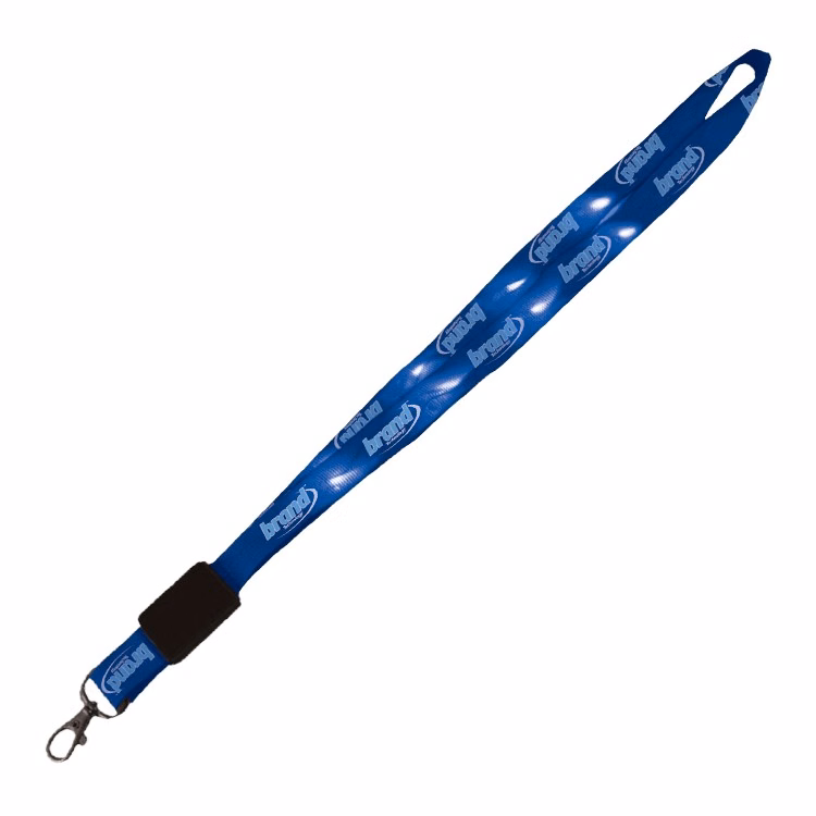 LED Custom Lanyard, Yellow (PMS 116)