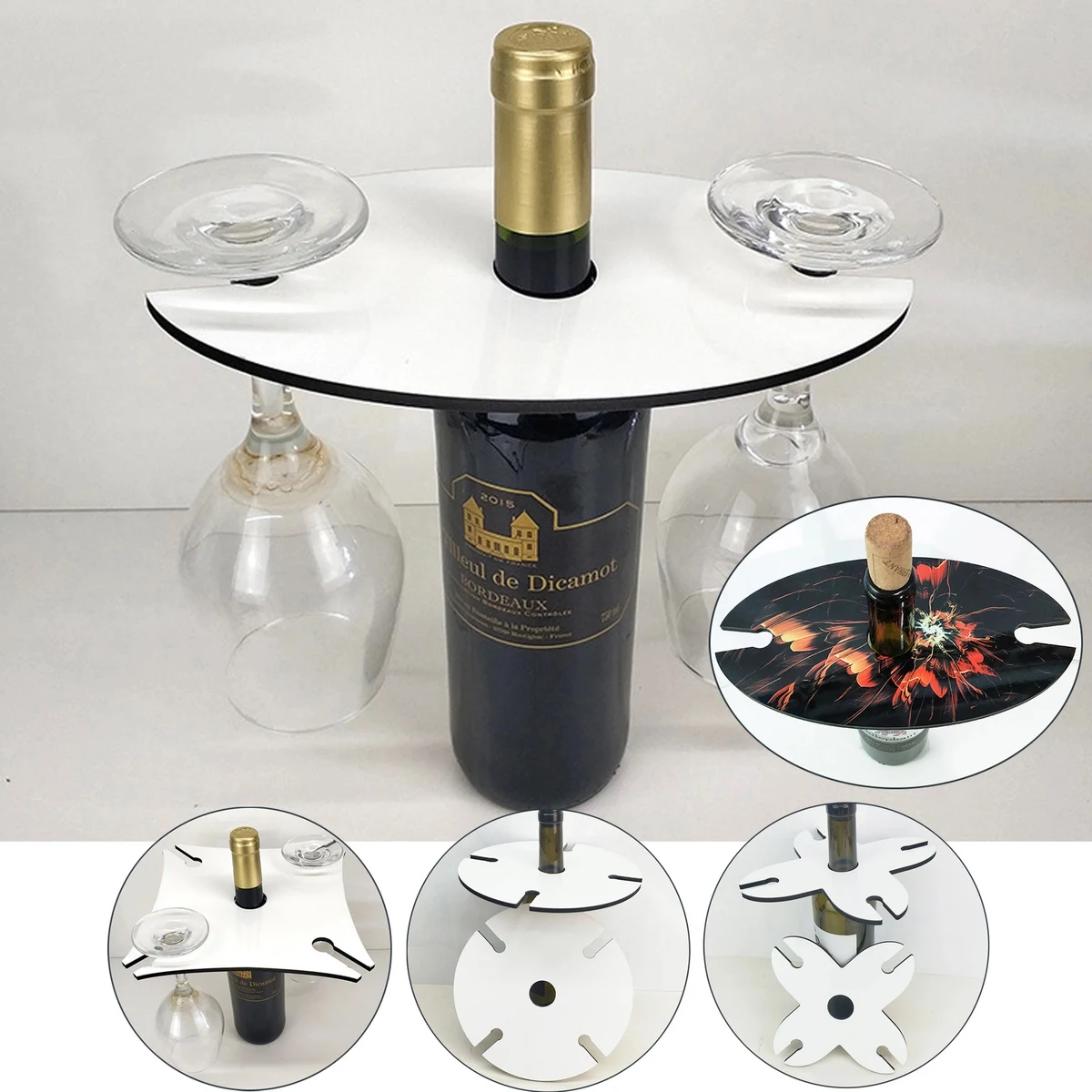 DIY Wooden Wine Glass Holder 1