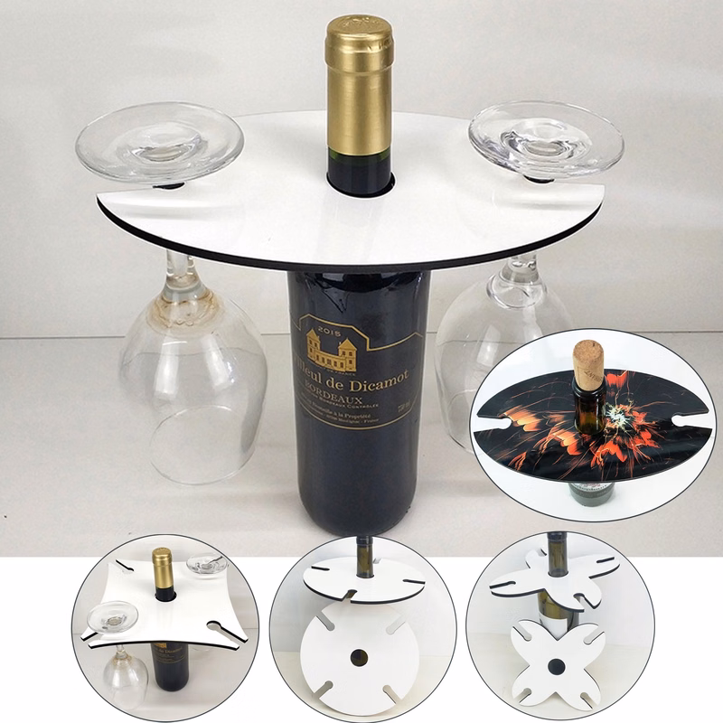 DIY Wooden Wine Glass Holder