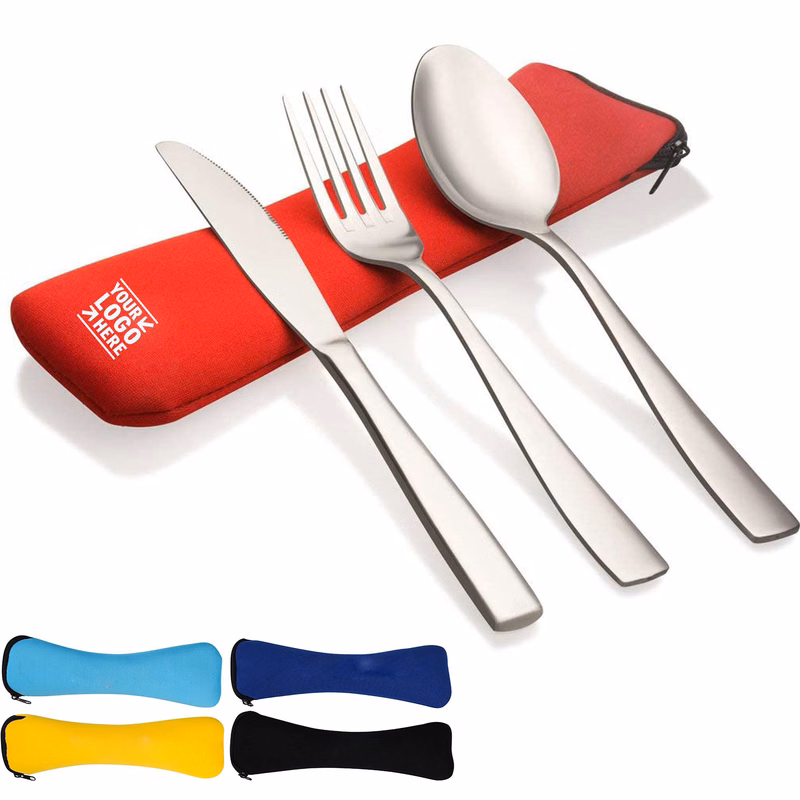 3 Pieces Camping Silverware Utensil Set