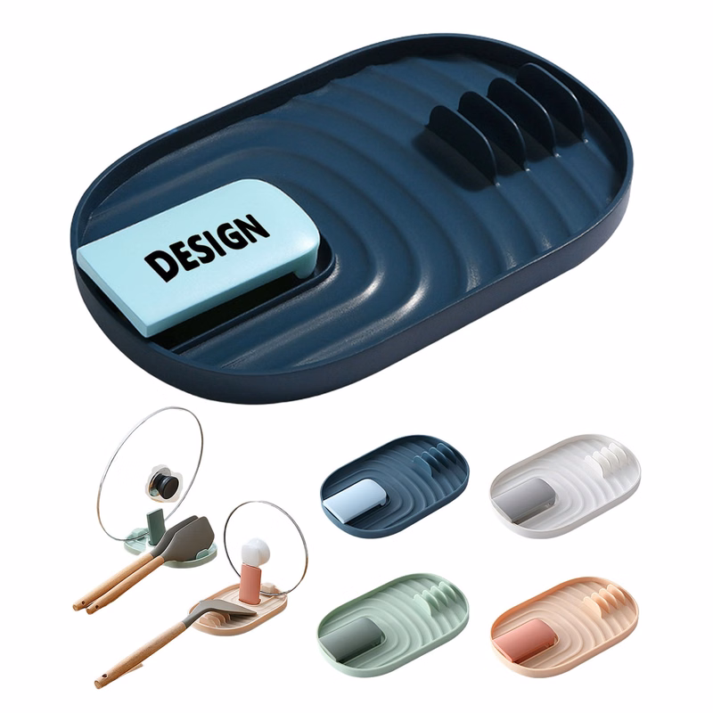 Foldable Pot Lid Holder Spoon Rest