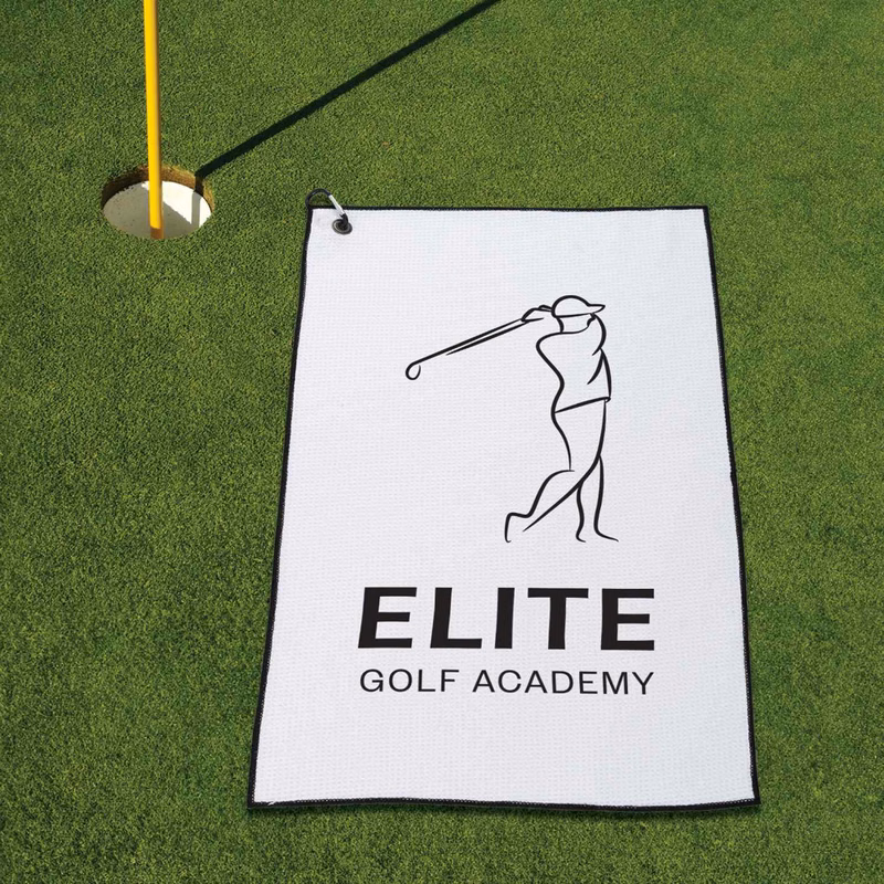 16" x 26" Sublimated Waffle Golf Towel