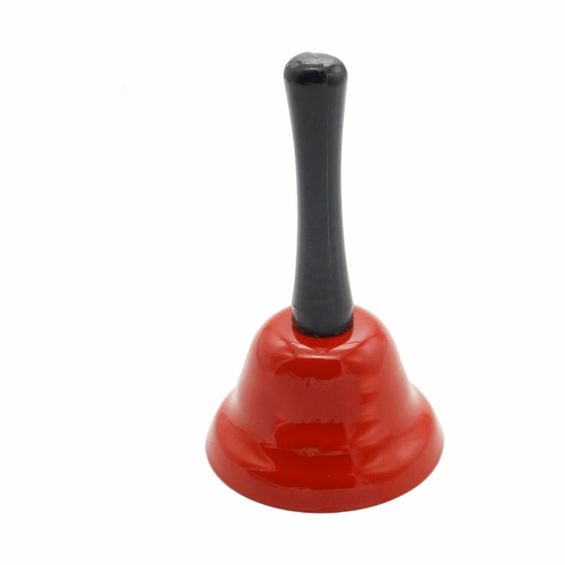 Metal Handheld Jingle Bell Clear Sound Service Call Bell