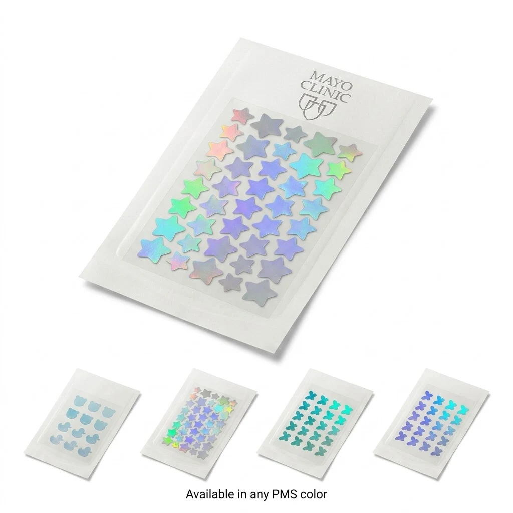 Holographic Pimple Patch Sheet 1