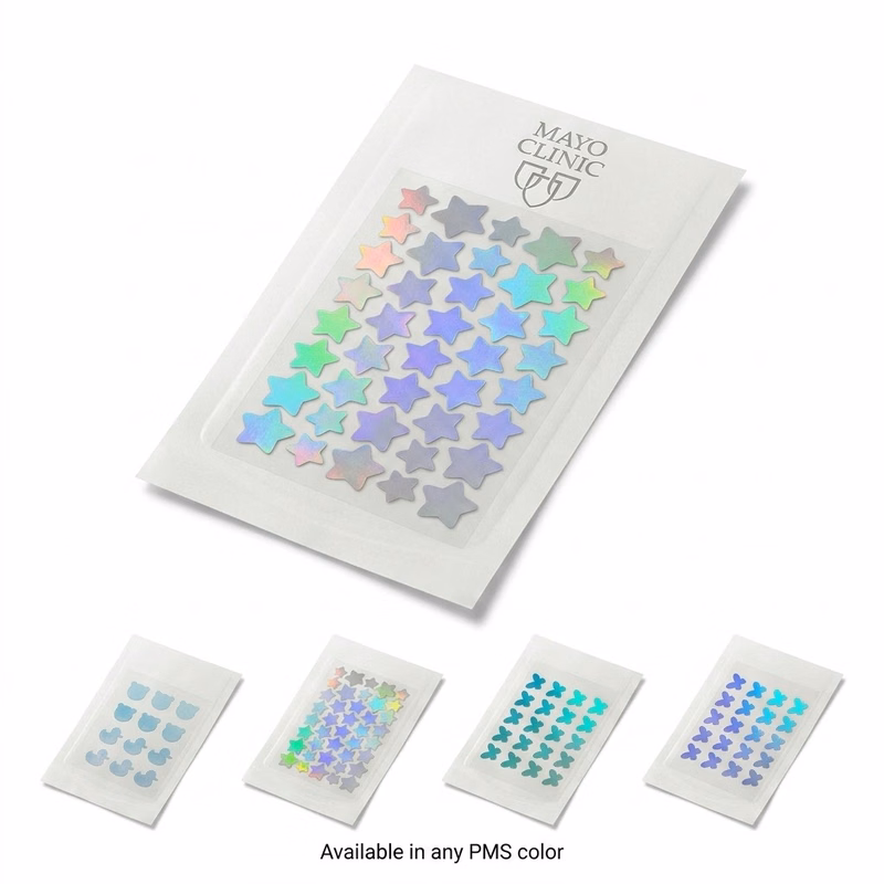 Holographic Pimple Patch Sheet