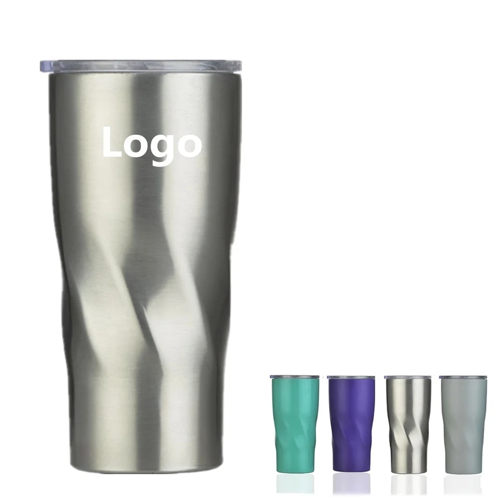 20oz. Stainless Steel Thermos Water Bottle, custom water bottle with logo imprint 1