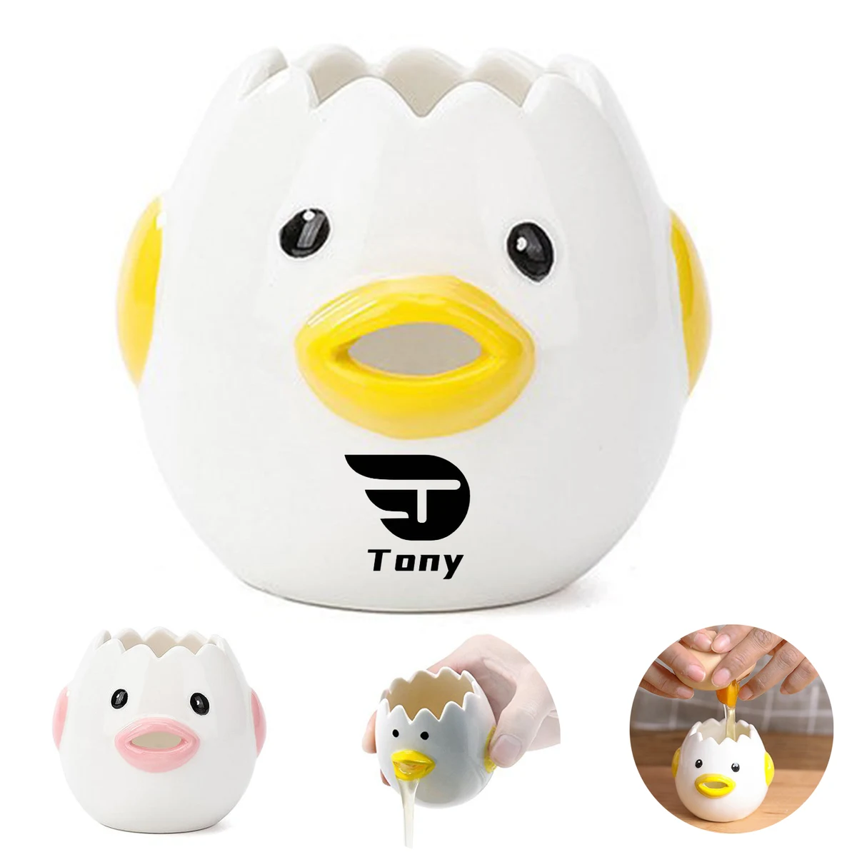 Ceramic Egg White Separator 1