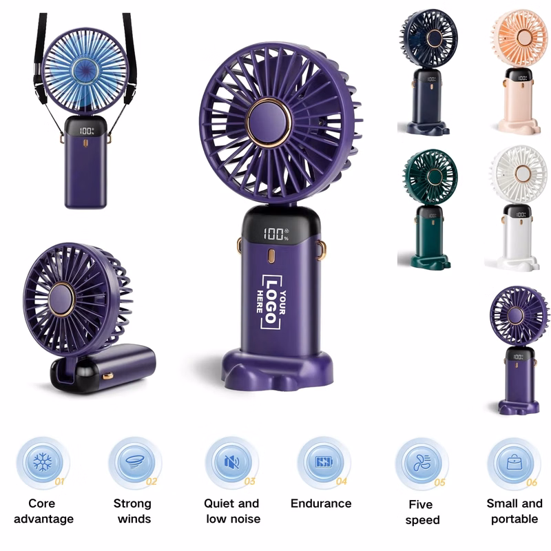 Portable Triple-Function Long-Lasting Handheld Fan