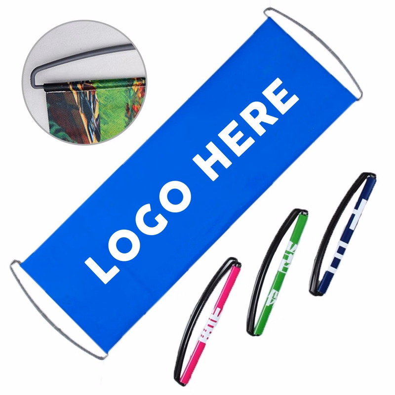 Customizable Handheld Advertising Banner