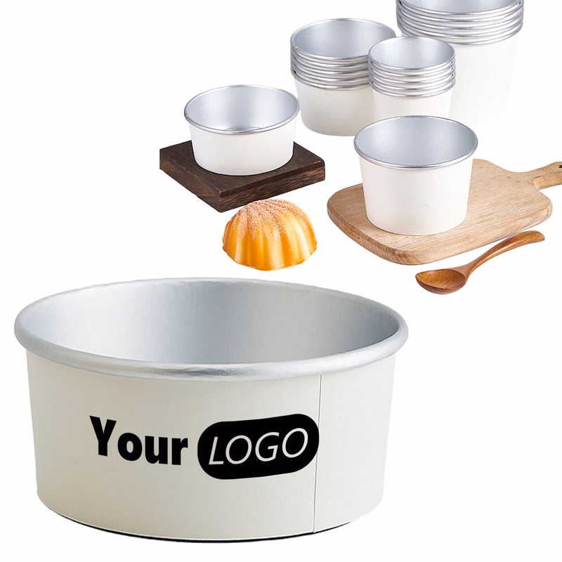 Aluminum Foil Paper Bowls Suitable for Food