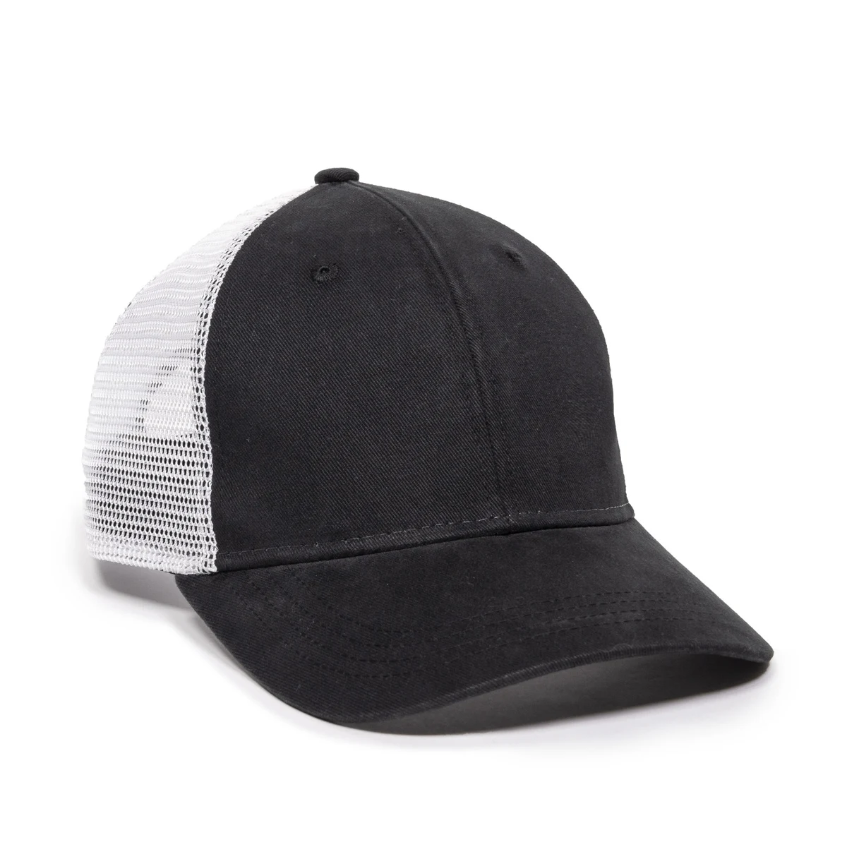 Ladies Fit w/Ponytail Mesh Back Cap 1