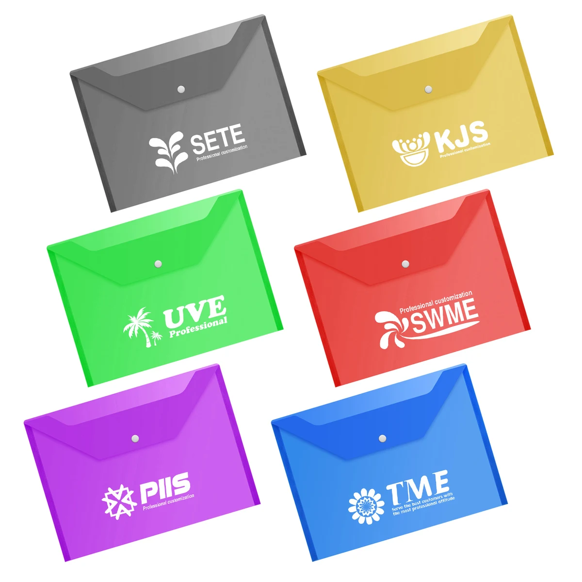 A4 Clear Plastic Folders 1