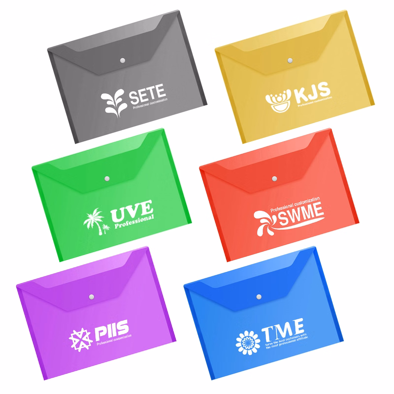 A4 Clear Plastic Folders