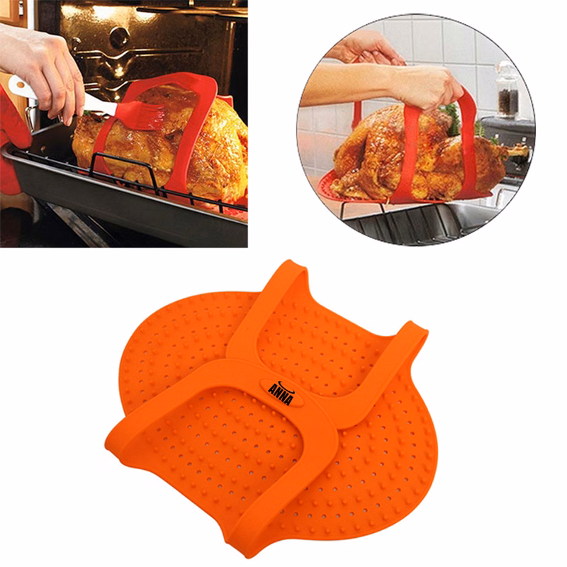Silicone Heat Resistant Meat Lifter