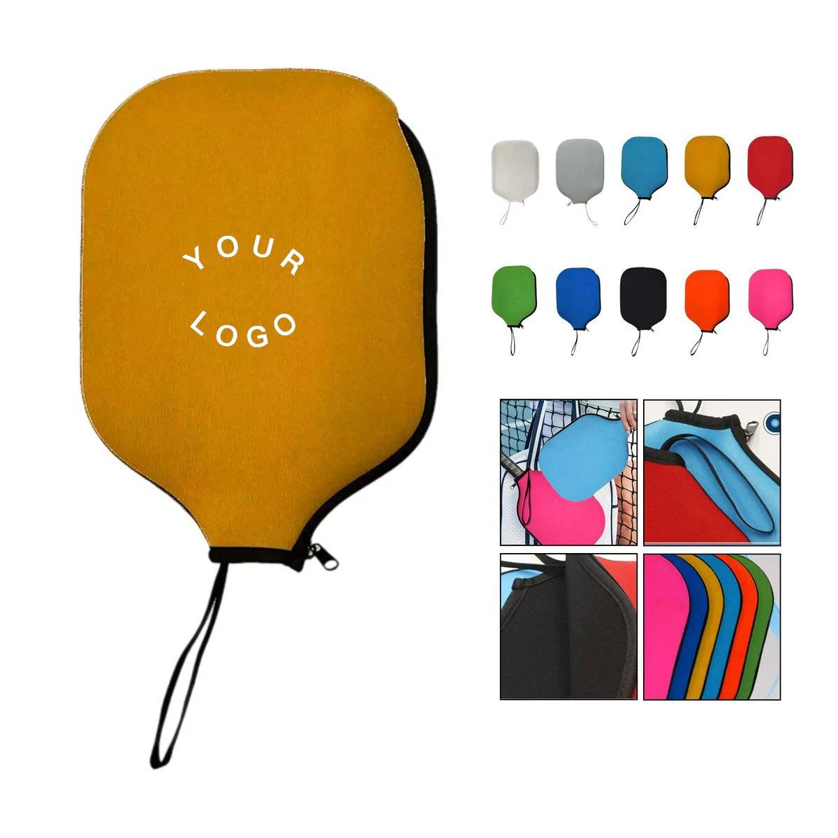 Pickleball Paddle Case with Soft Neoprene Padding 1