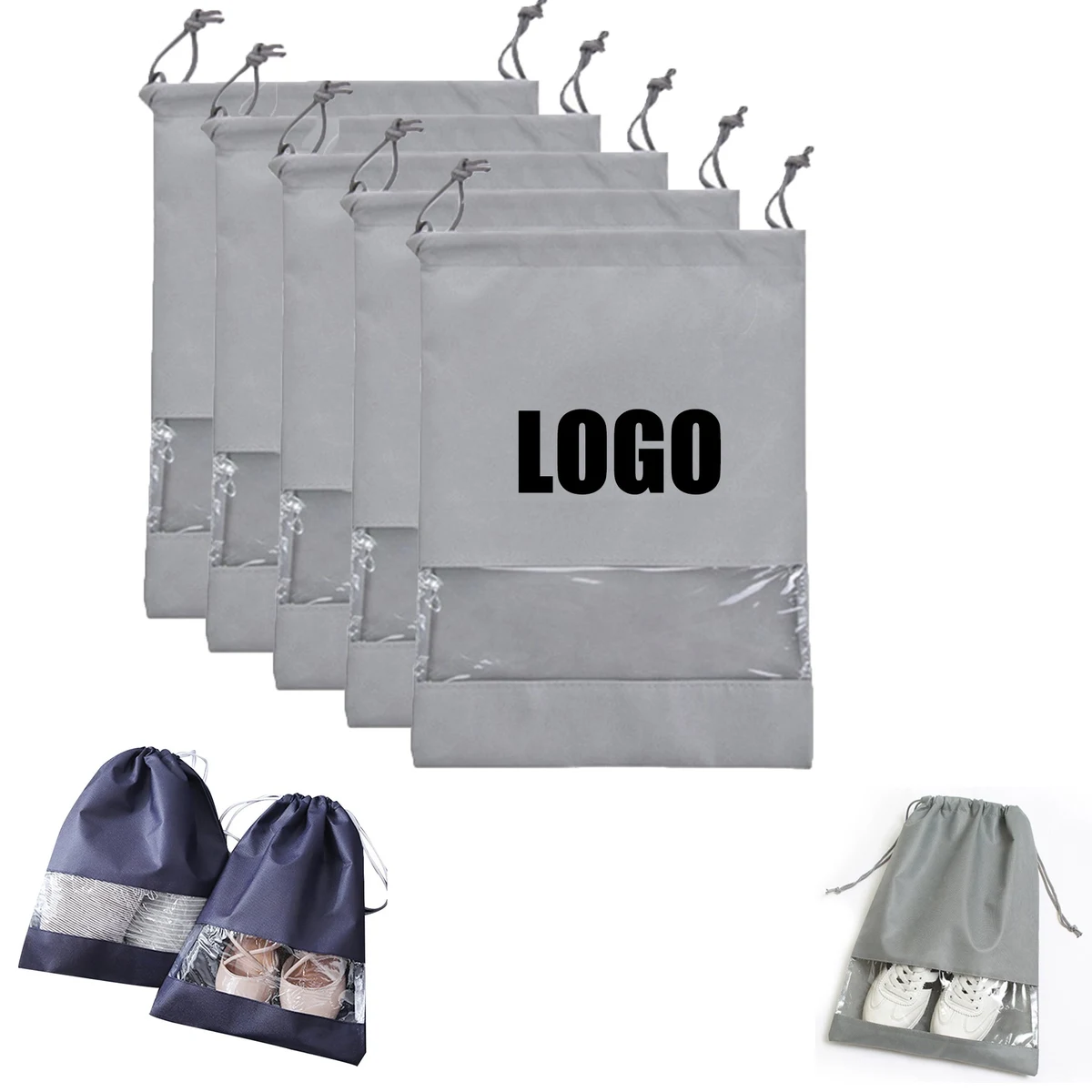 Dustproof Drawstring Shoe Bag 1