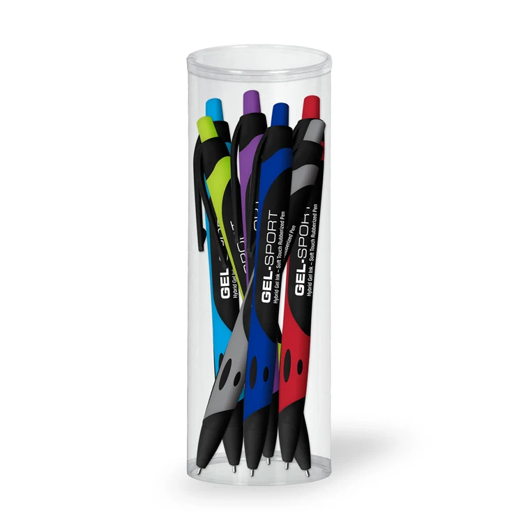 Gel Sport Soft Touch - 6 Pack Tube Set with Full Color Decal 1