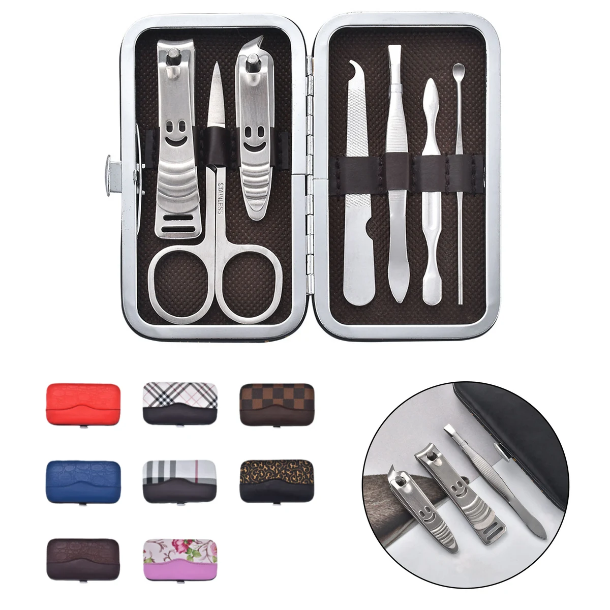 7 Piece Multifunctional Nail Clipper Set 1