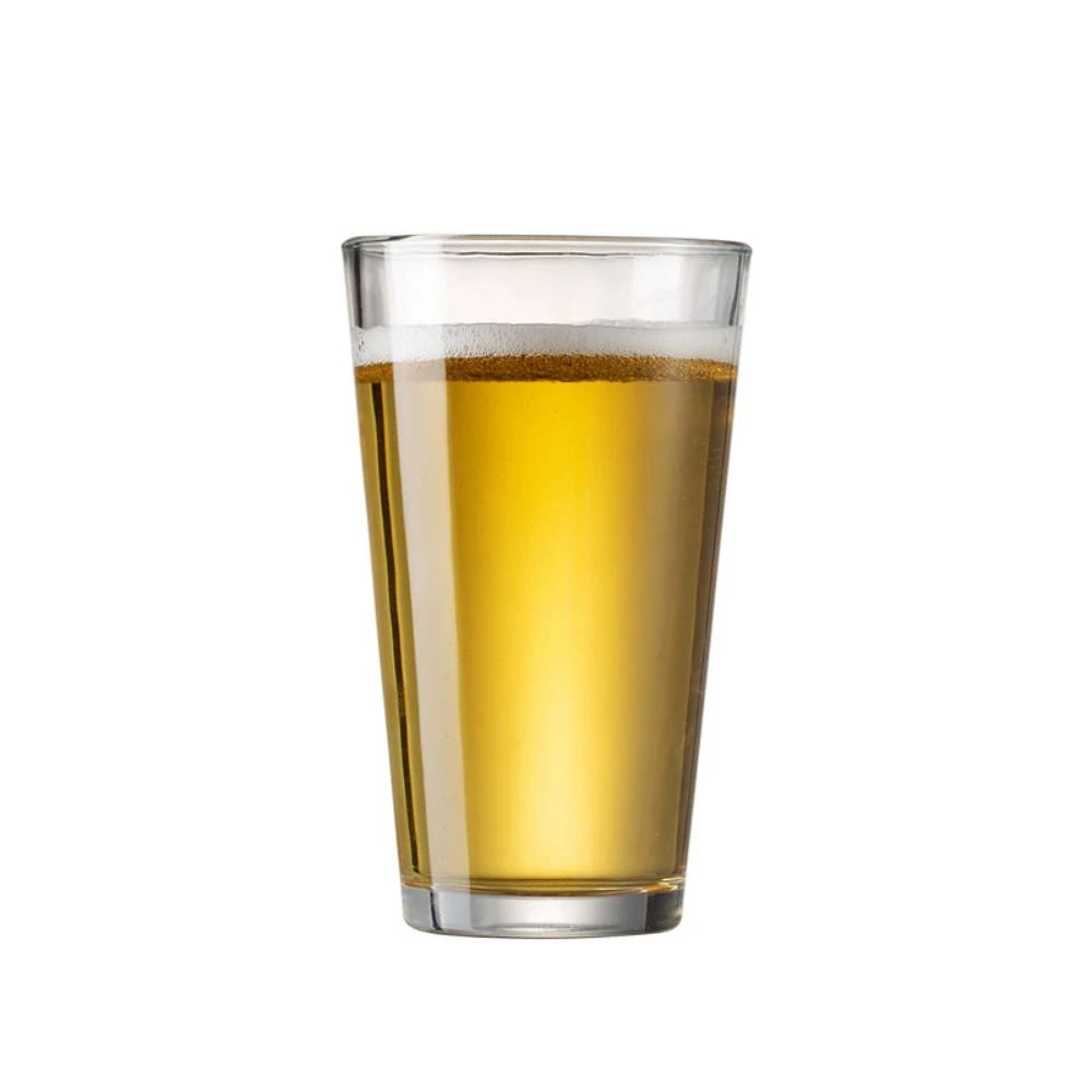 Wide-mouth Glass Beer Mug 1