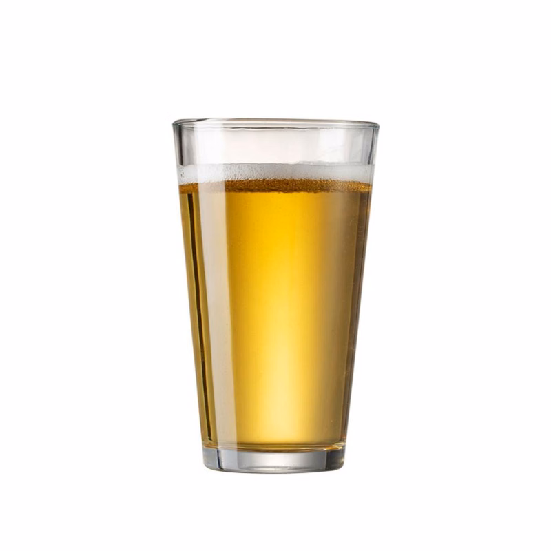 Wide-mouth Glass Beer Mug