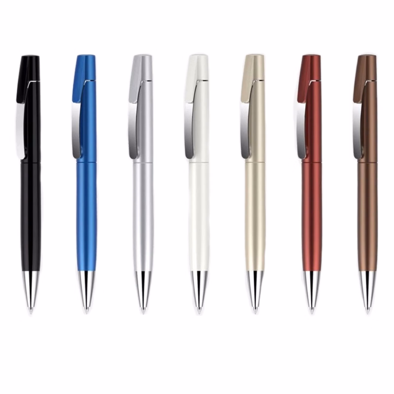 Metal Clip Plastic Pen